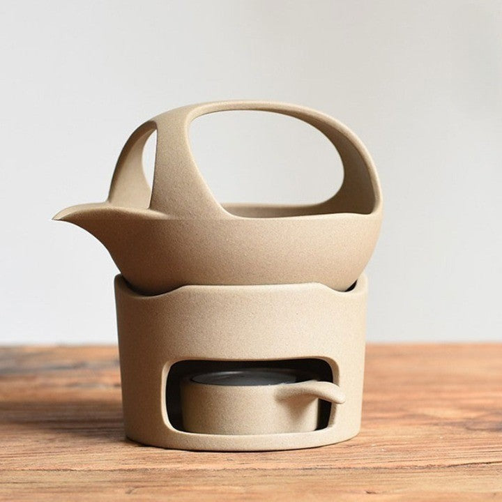 Avtoit | Japanese Style Simple Candle Tea Warmer Pot