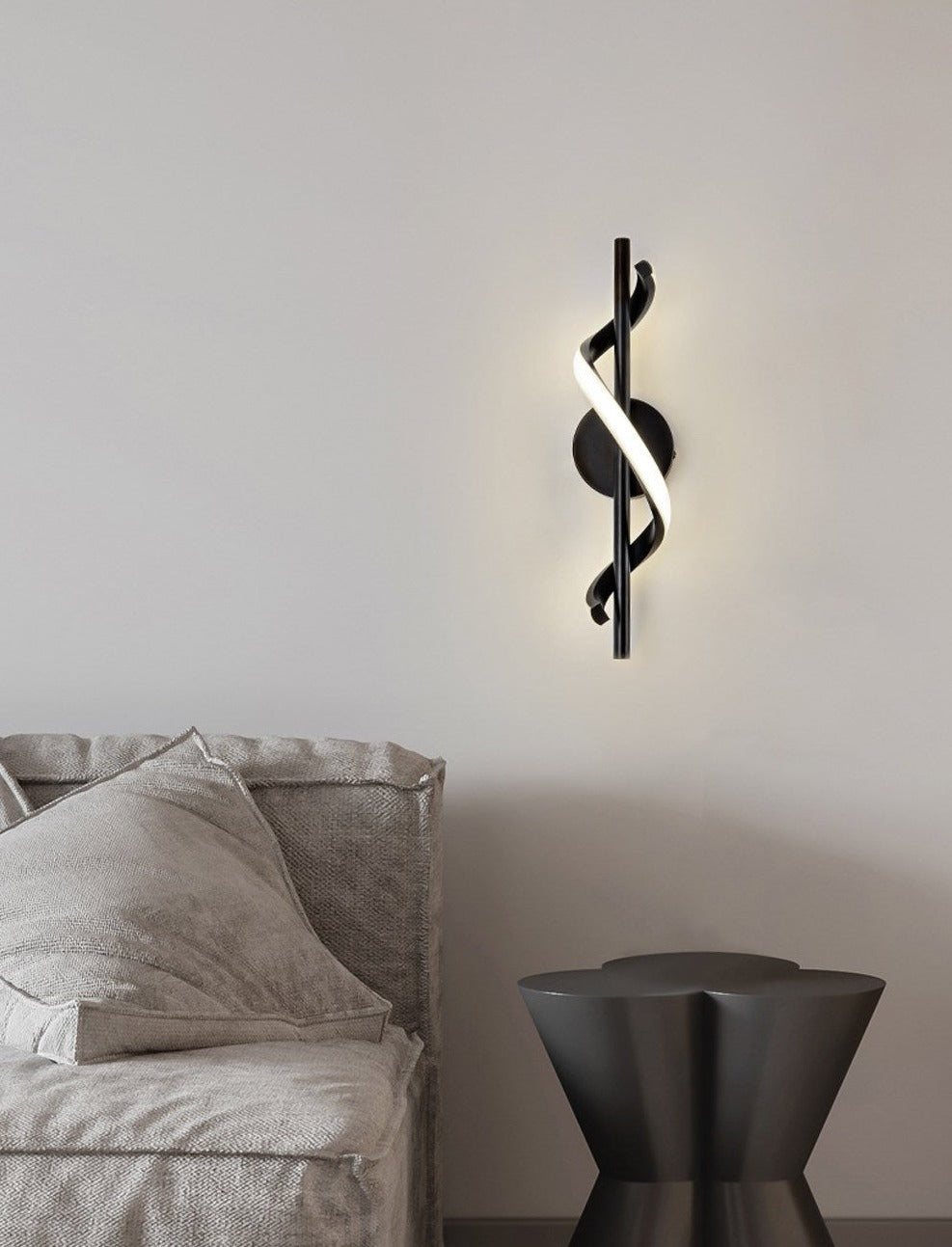 Avtoit | SpiralLume – Minimalist LED Wall Light with a Modern Edge