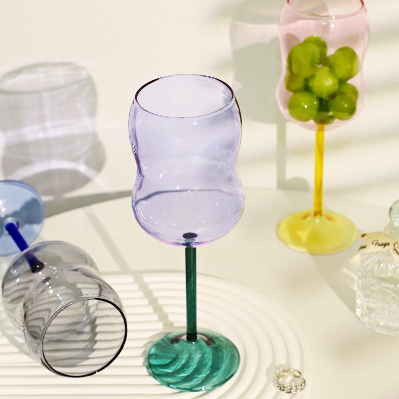 Avtoit | 2-colored Chubby wine glass