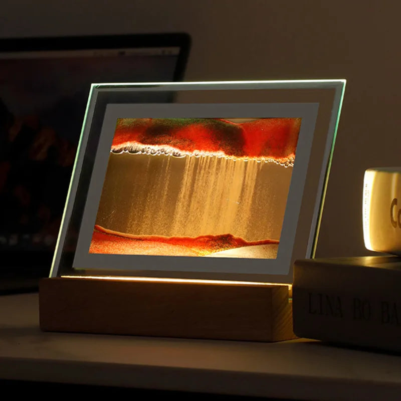 Avtoit | Sand Art LED Quicksand Artistic Table Lamp