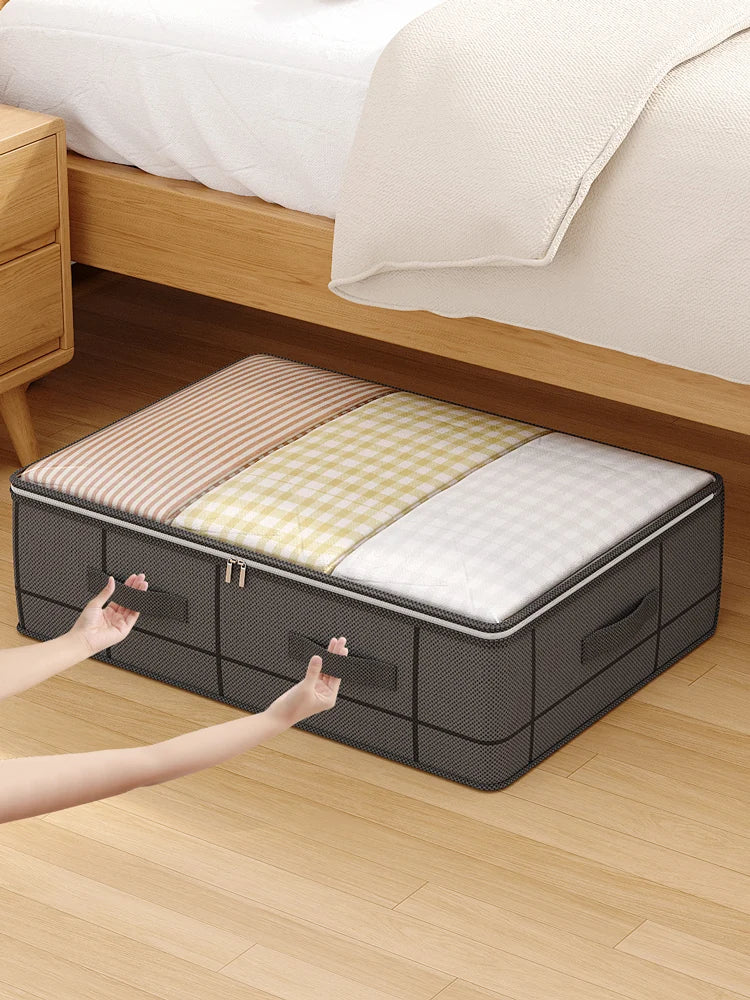 Avtoit | Hidevera Underbed Bag | Foldable & With Window | Tear-Resistant & Breathable | For Bedding & Clothing