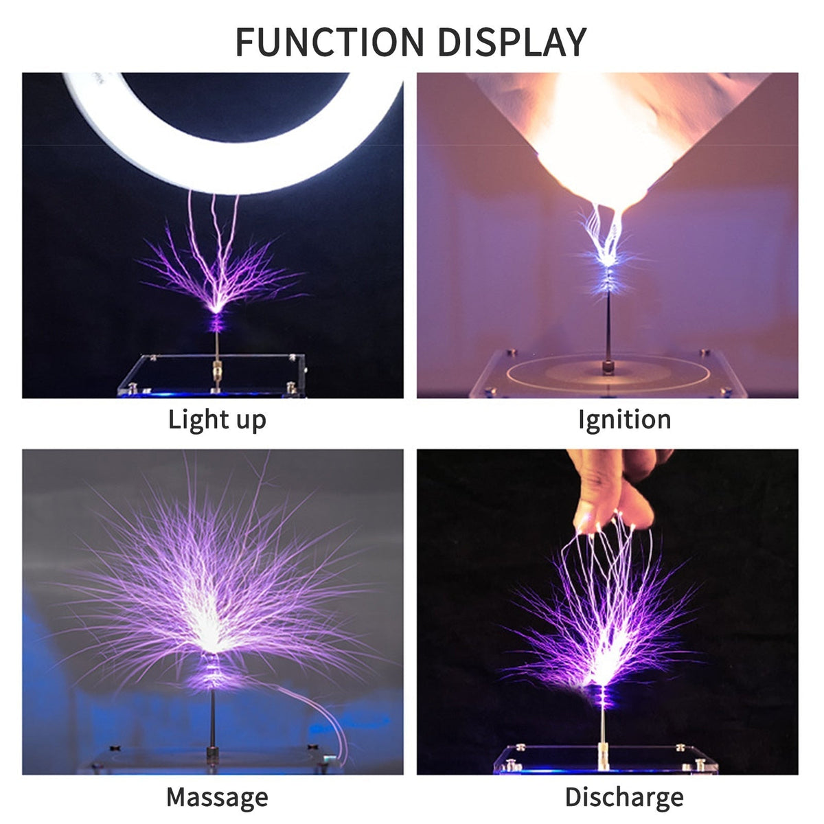 Avtoit | Wireless Tesla Coil High-Frequency Lighting Speaker