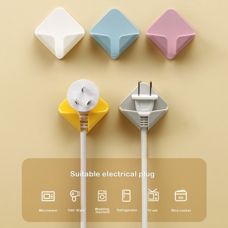 Avtoit | Self-Adhesive Strong Cable Holding Wall Hook