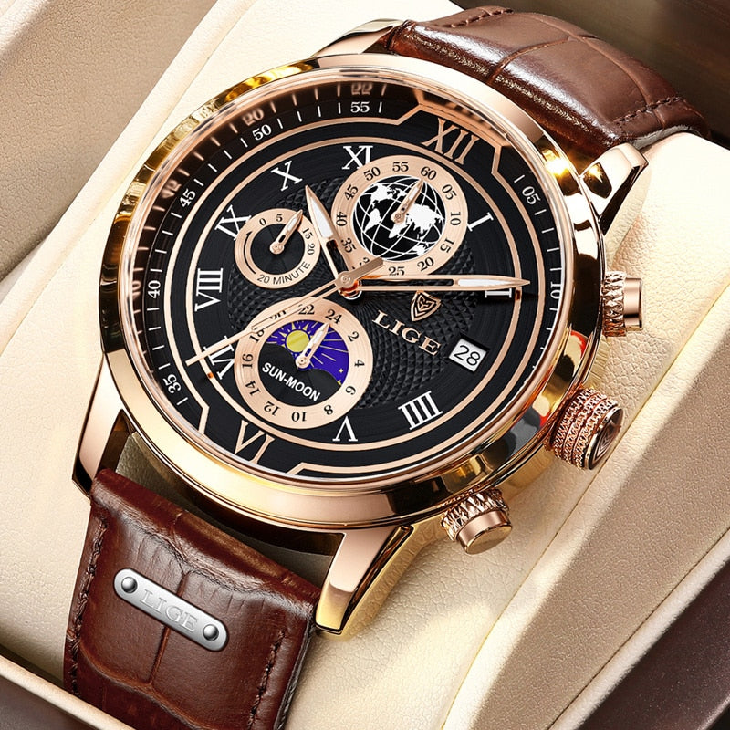 Avtoit | Classic Chronograph Men’s Watch | Stylish & Functional Luxury Wristwatch for Every Occasion