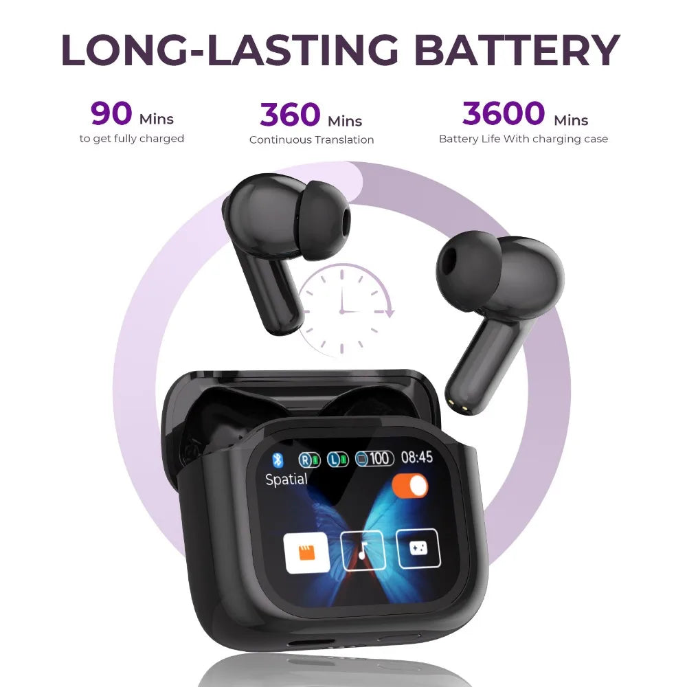 Avtoit | Touch Screen Translation Headphones with Noise Cancelling – Avelora