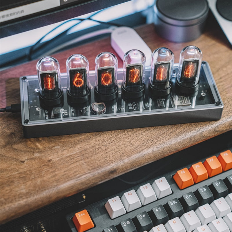 Avtoit | Digital Creative Vintage Glass Tube Clock