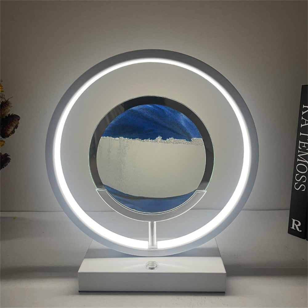 Avtoit | 3D LED Flowing Sand Art Table Lamp