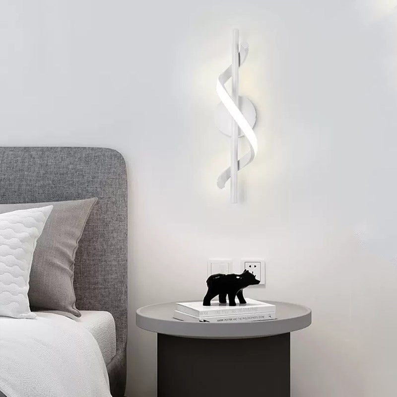 Avtoit | SpiralLume – Minimalist LED Wall Light with a Modern Edge