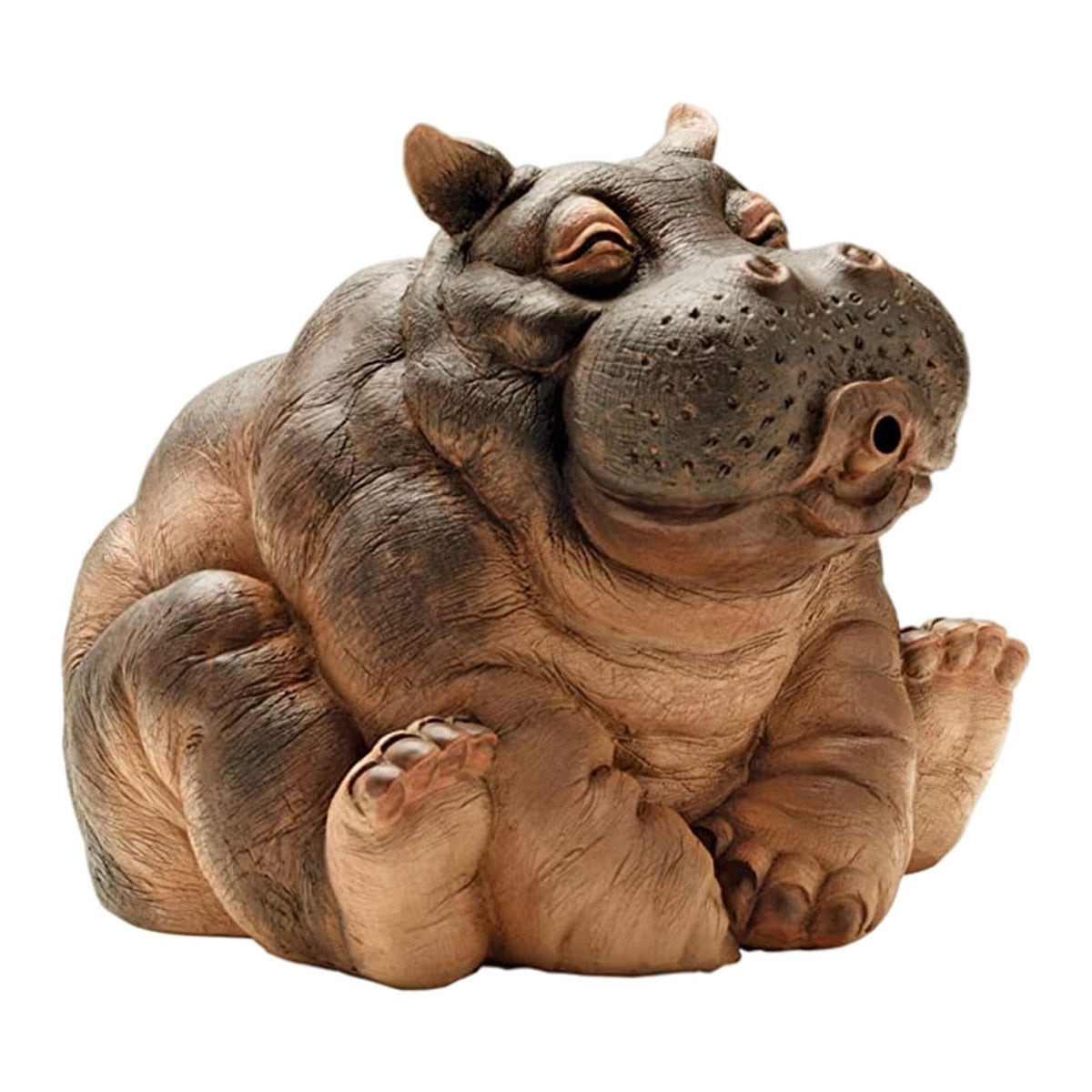 Avtoit | Playful Hippopotamus Garden Sprinkler Statue
