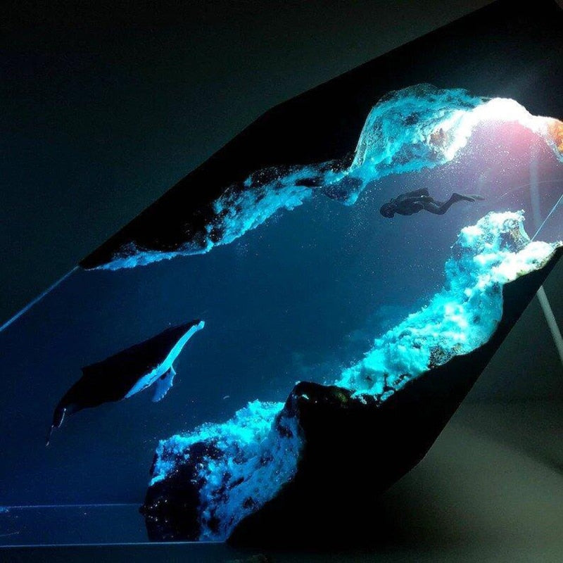 Avtoit | Deep Sea Adventure Resin Diver Lamp Decor