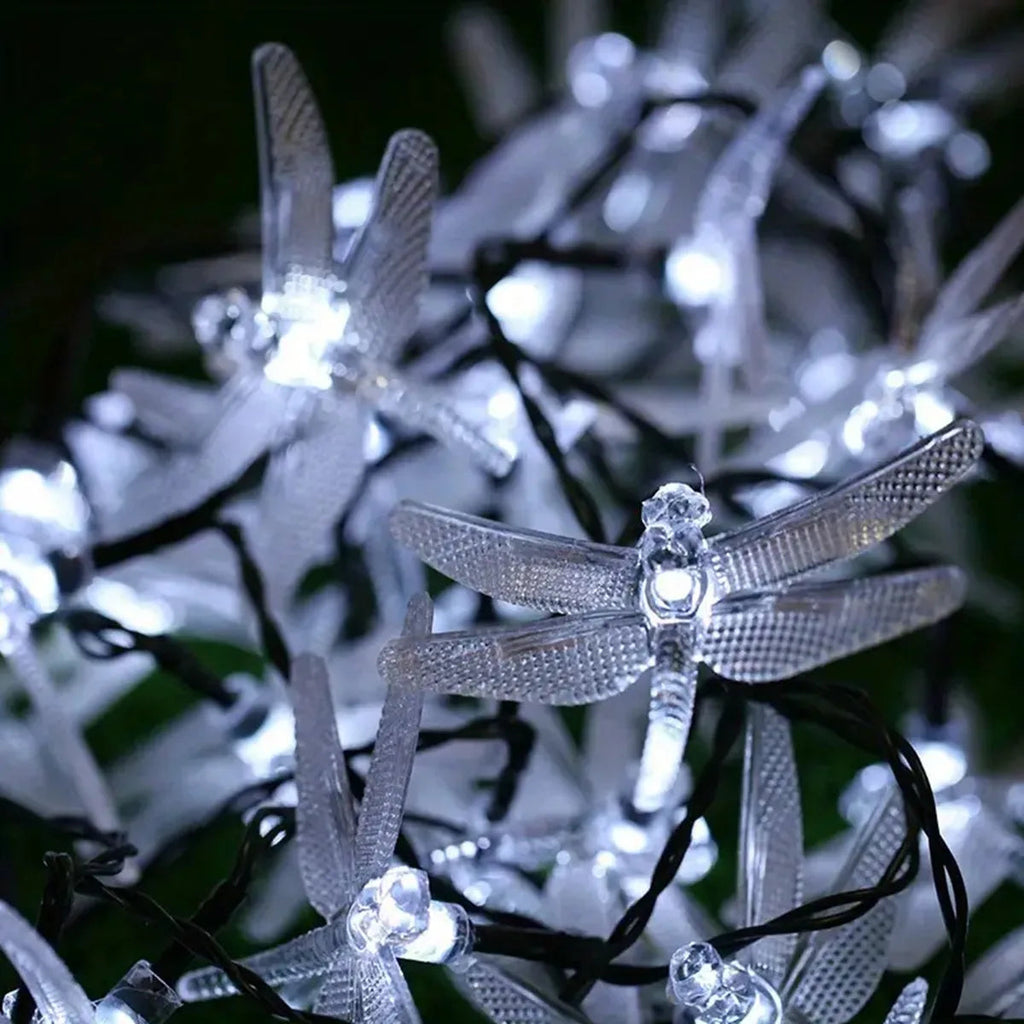 Avtoit | Solithia Dragonfly Light String | Solar | 8 Modes | IP65 Weatherproof | 5m 20 LEDs