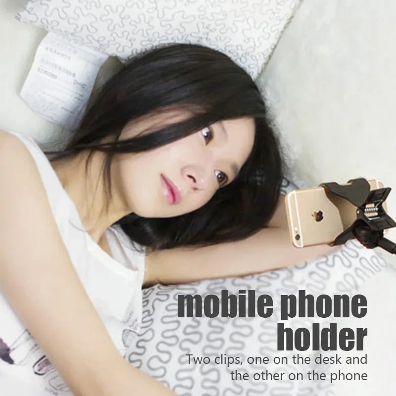 Avtoit | ViewEase Phone Holder | 360° Flexible Arm | Universally Compatible | For Bed & Desk