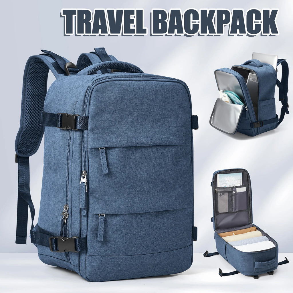 Avtoit | Trekvora Travel Backpack | Waterproof & Versatile | Laptop Compartment 15.6" | Wet-Dry Separation