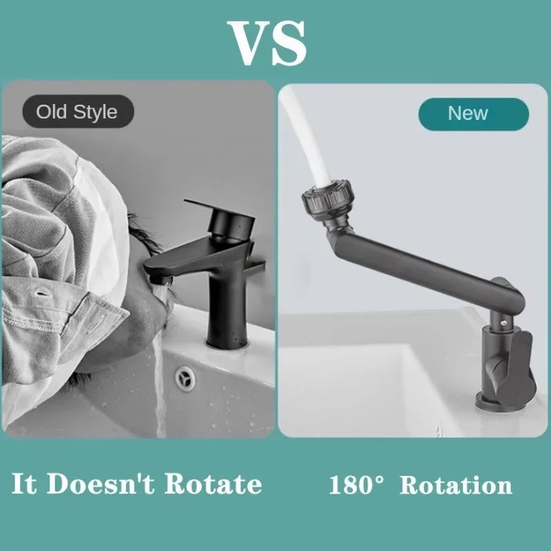 Avtoit | Spray water protected mechanical universal swivel arm faucet
