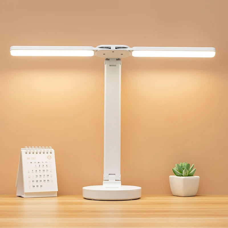 Avtoit | Adjustable Reading Lamp - Rechargeable Dimmable with Phone Table