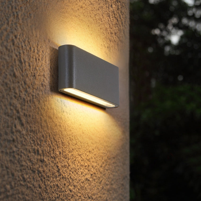 Avtoit | Modern LED Outdoor Wall Light – Waterproof, Rectangular