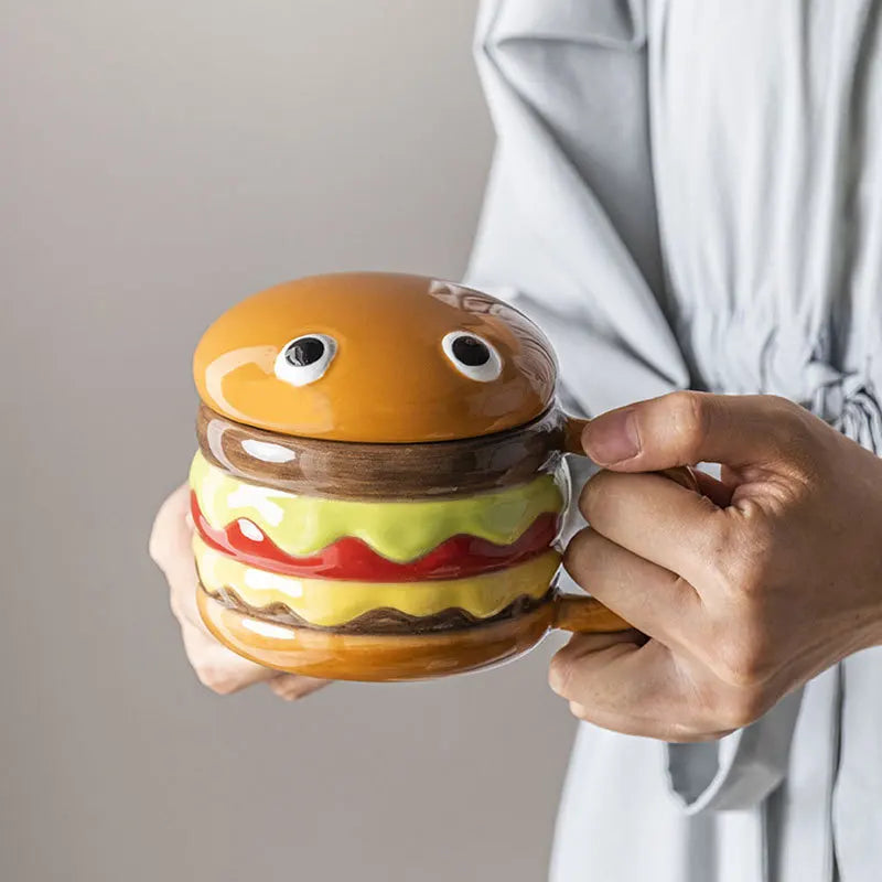 Avtoit | Yummy Hamburger-Shaped Ceramic Hamburger Mug