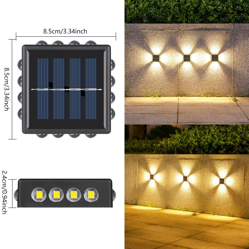 Avtoit | SolarVibe – Sustainable Solar Wall Light for Modern Outdoors