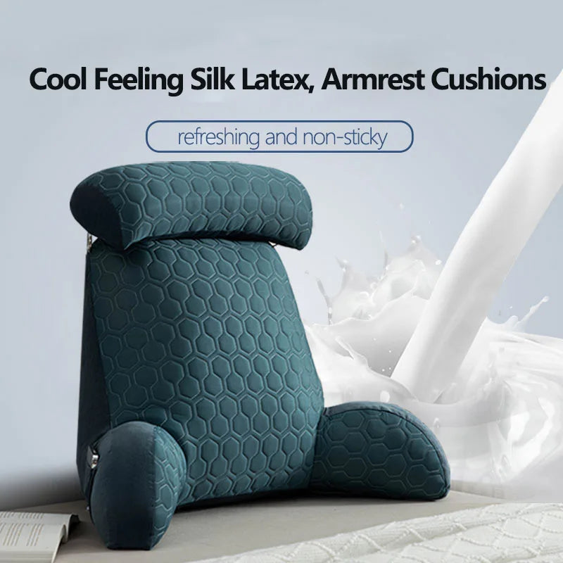 Avtoit | Ultra Cool Latex Washable Comfy Reading Back Pillow