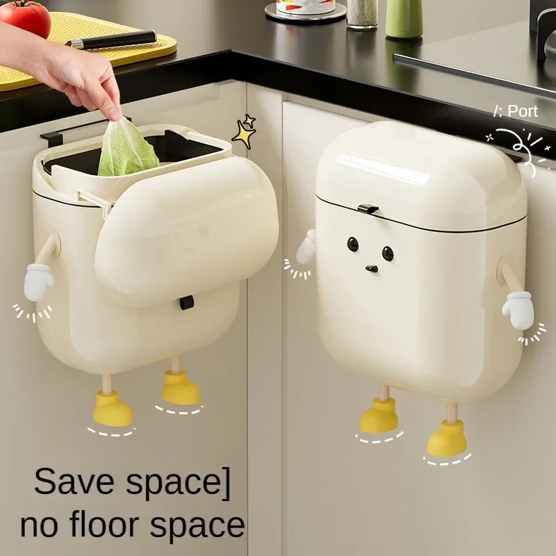 Avtoit | Surprised Face Hanging Trash Can