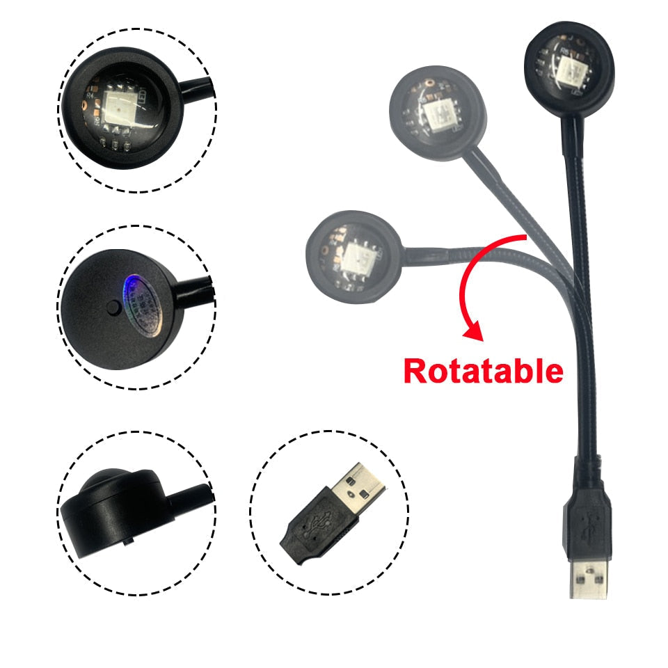 Avtoit | Mini USB Sunset Night Lamp