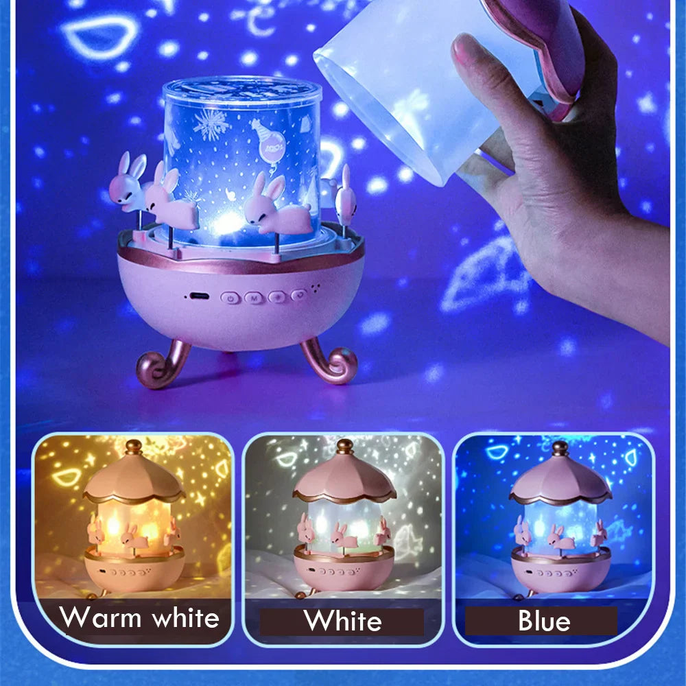 Avtoit | Magical Bunny LED Night Light Projector