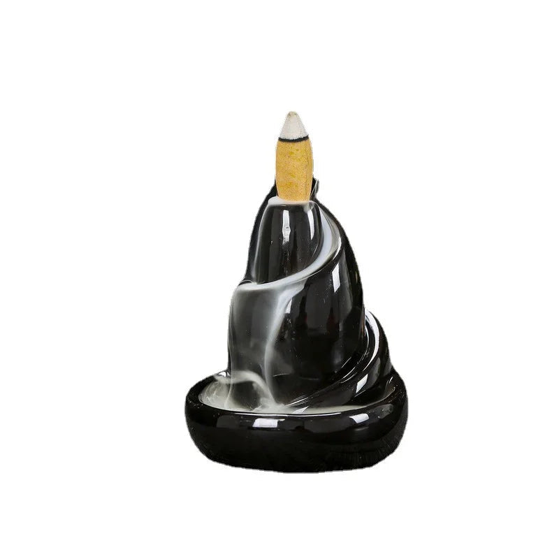Avtoit | Black River Ceramic Backflow Incense Burner