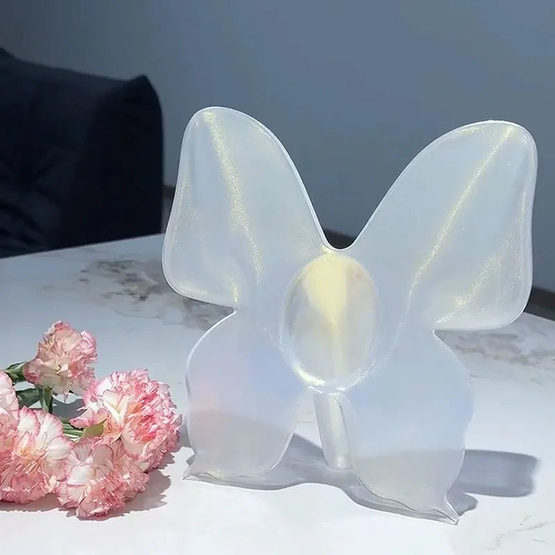 Avtoit | Artistic Butterfly Clear Flower Vase