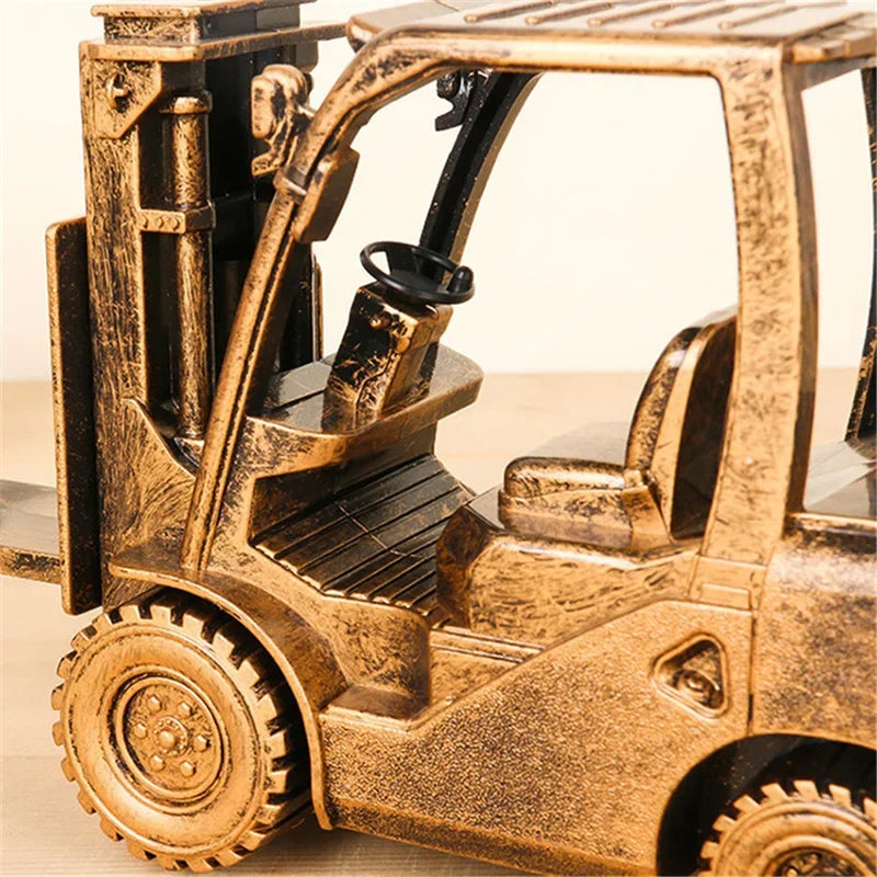 Avtoit | Retro Forklift Unique Digital Clock