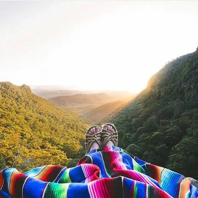 Avtoit | Colorful Mexican Serape Blanket
