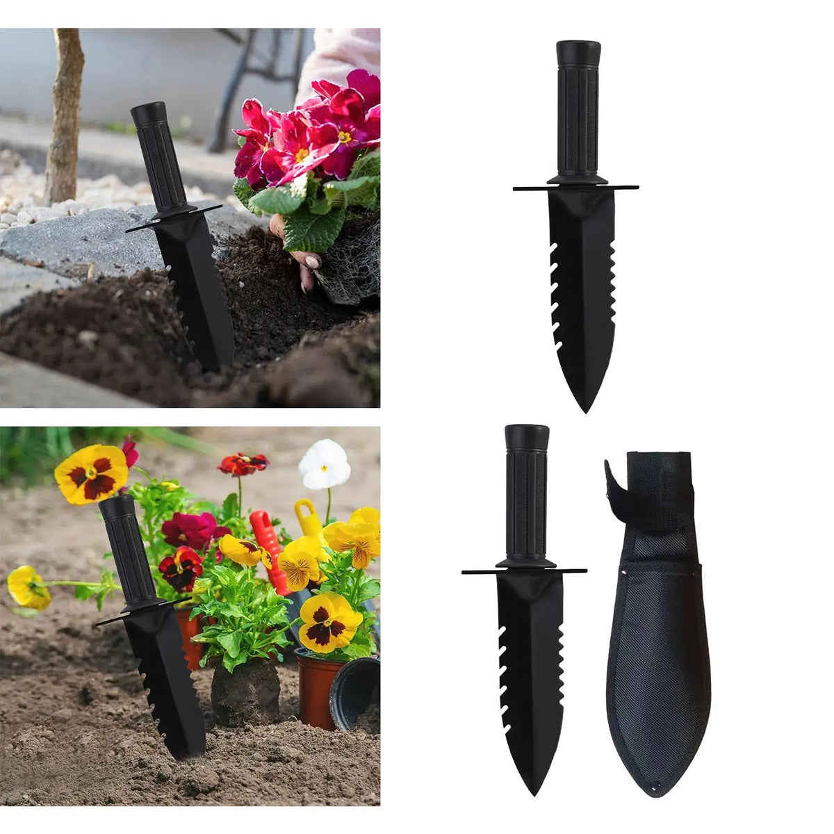 Avtoit | GardenPro Garden Spade | Sturdy Iron | Ergonomic Handle | Versatile & Practical