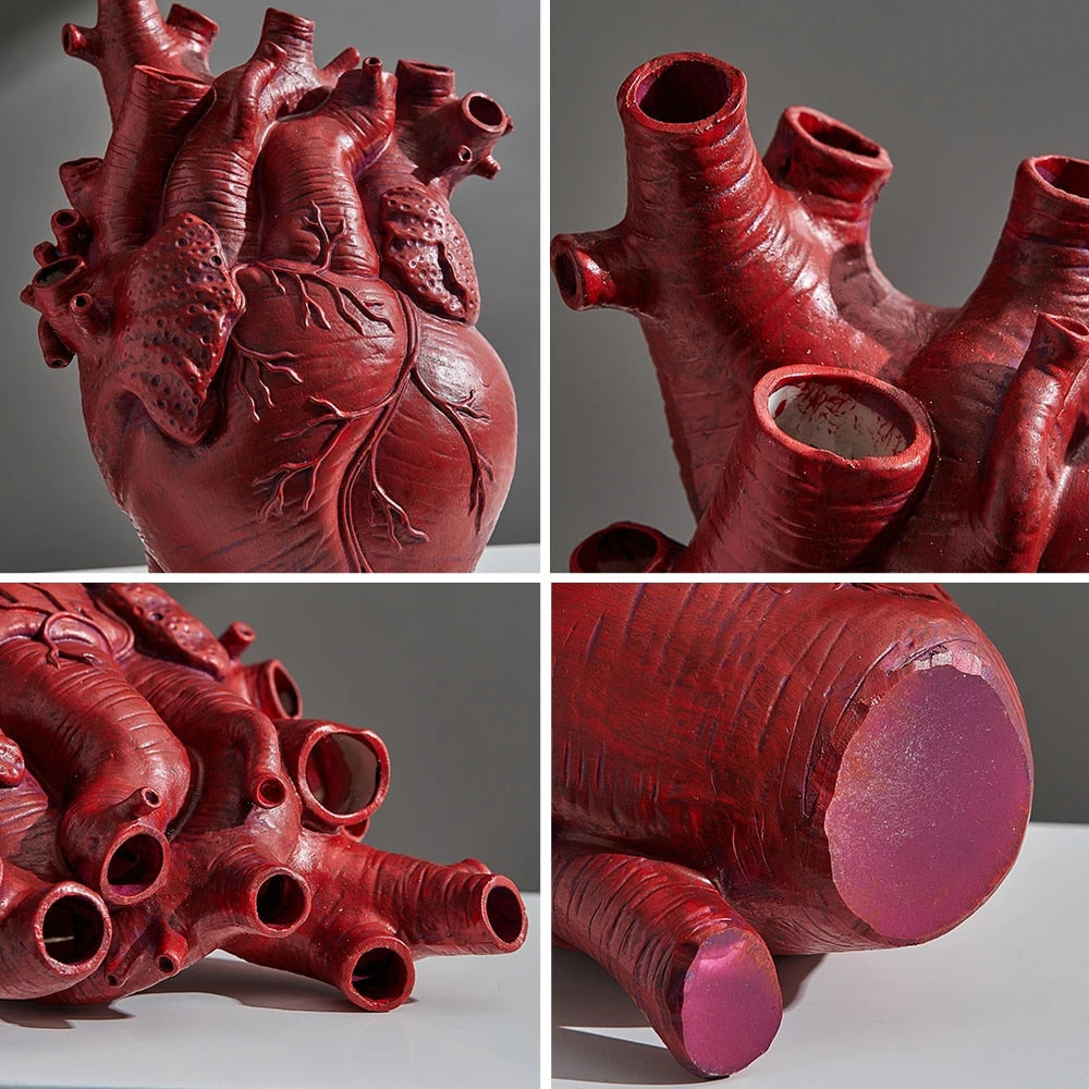 Avtoit | Heart Dry Plants Artificial Vase