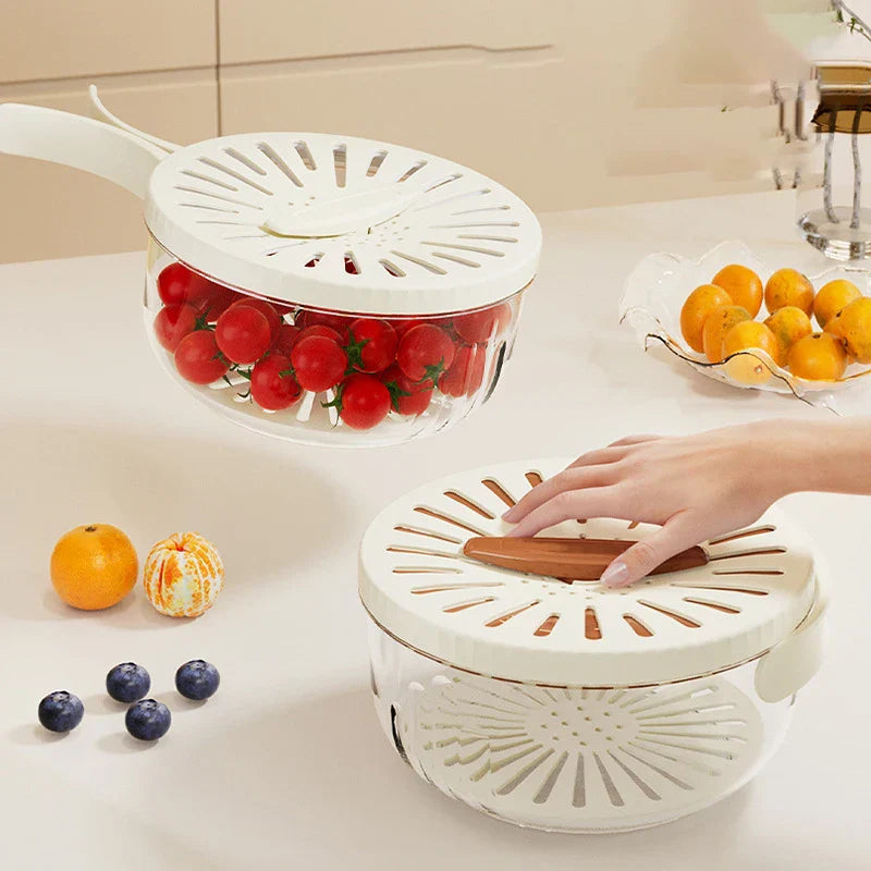 Avtoit | Space Saving Vegetable Fruit Drainer Basket