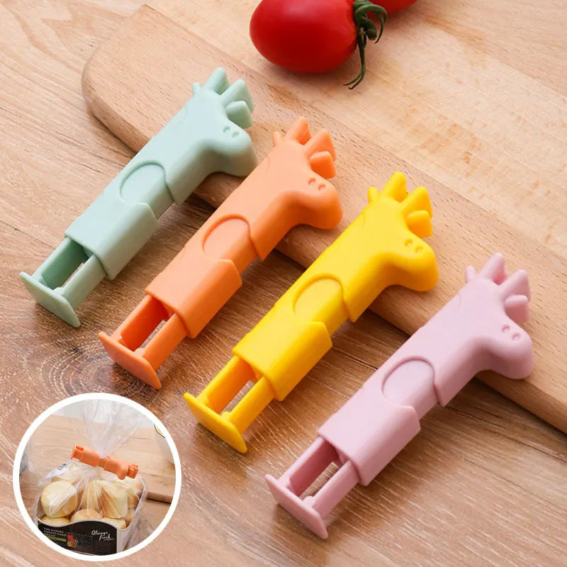 Avtoit | Cute Giraffe Plastic Bag Sealing Clip