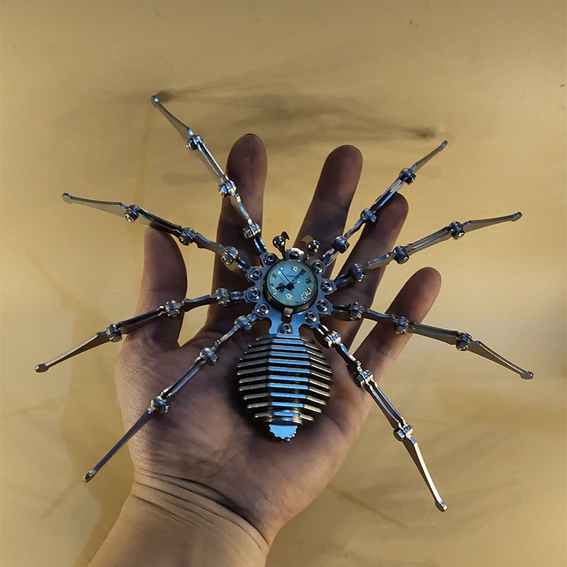 Avtoit | Robot spider Stainless Steel Mechanical Clock