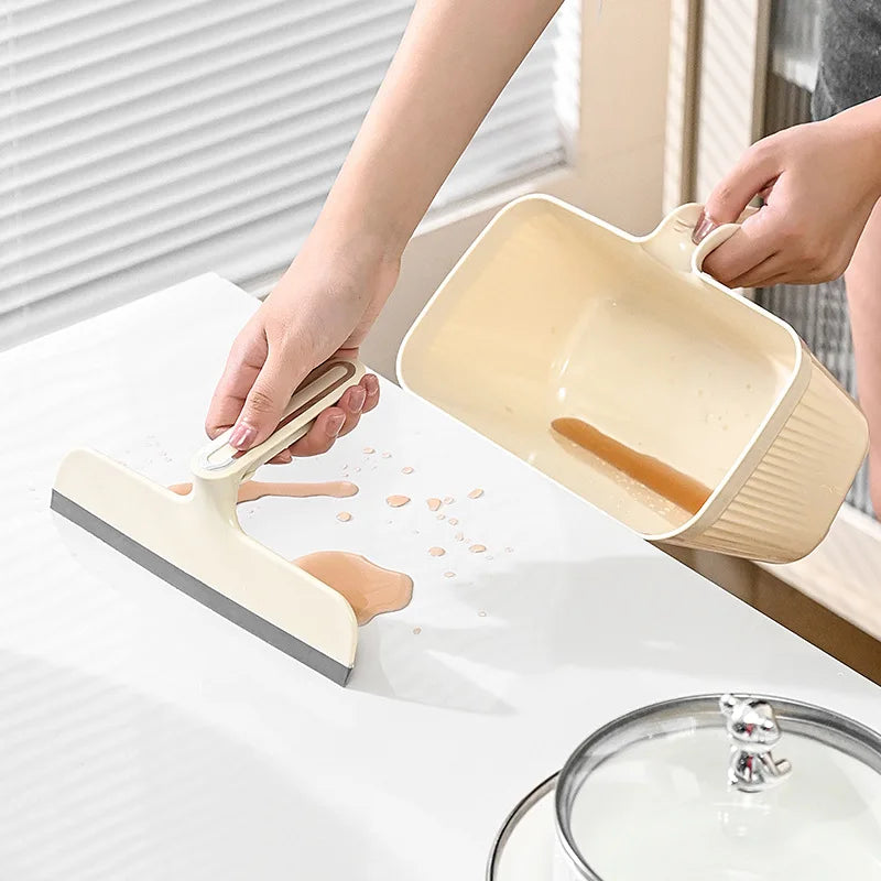 Avtoit | 2in1 Waste Disposer Scraper Trash Can