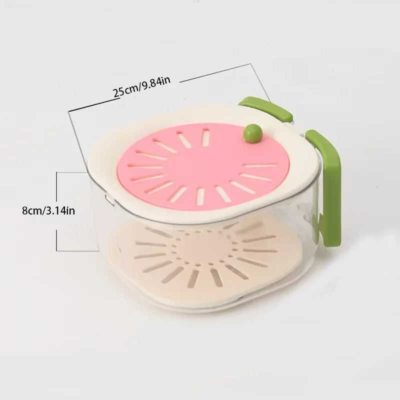 Avtoit | Dust-Proof Fruit Drainer Basket
