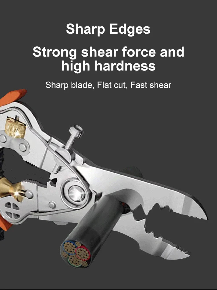 Avtoit | Heavy-Duty 10in1 Wire Cutter Stripping Pliers