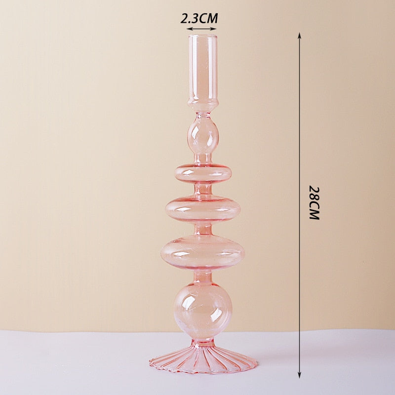 Avtoit | Lilac Candle Holder made of Glass