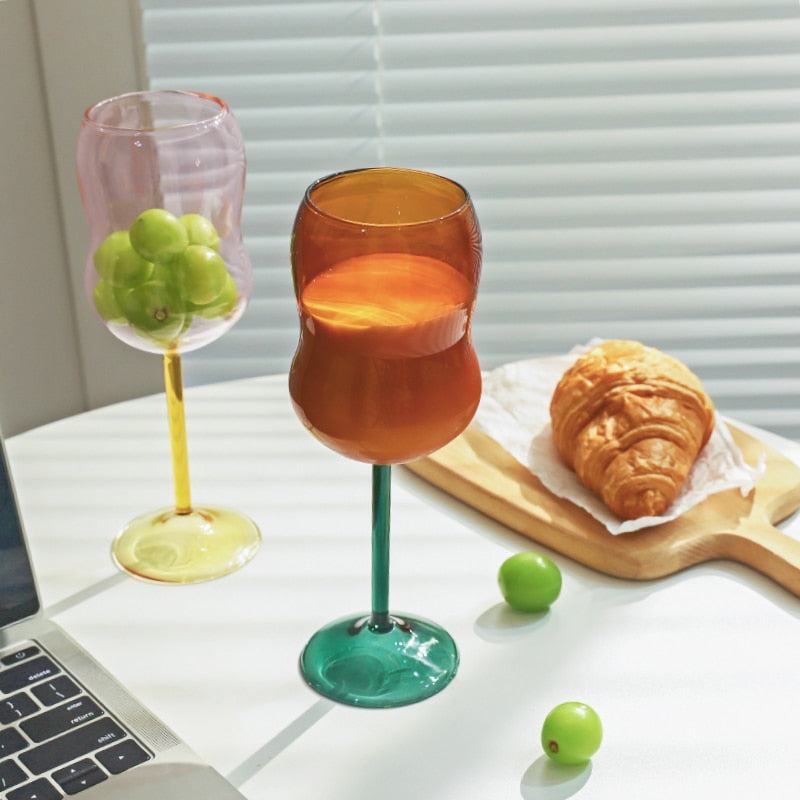 Avtoit | 2-colored Chubby wine glass