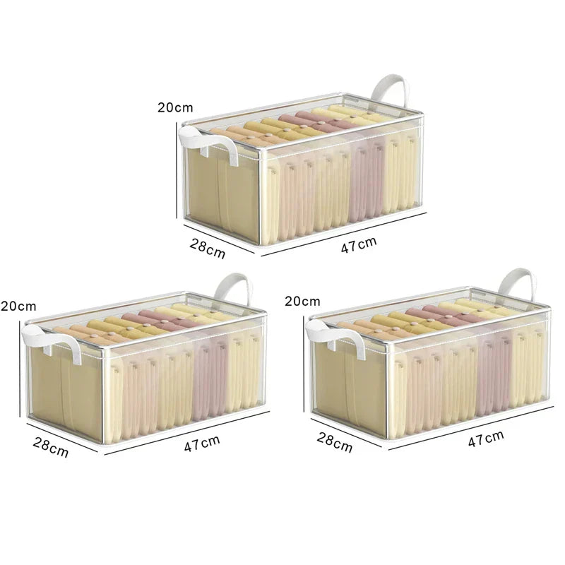Avtoit | ClearBoxx Storage Box | Transparent & Durable Design | Foldable & Space-Saving