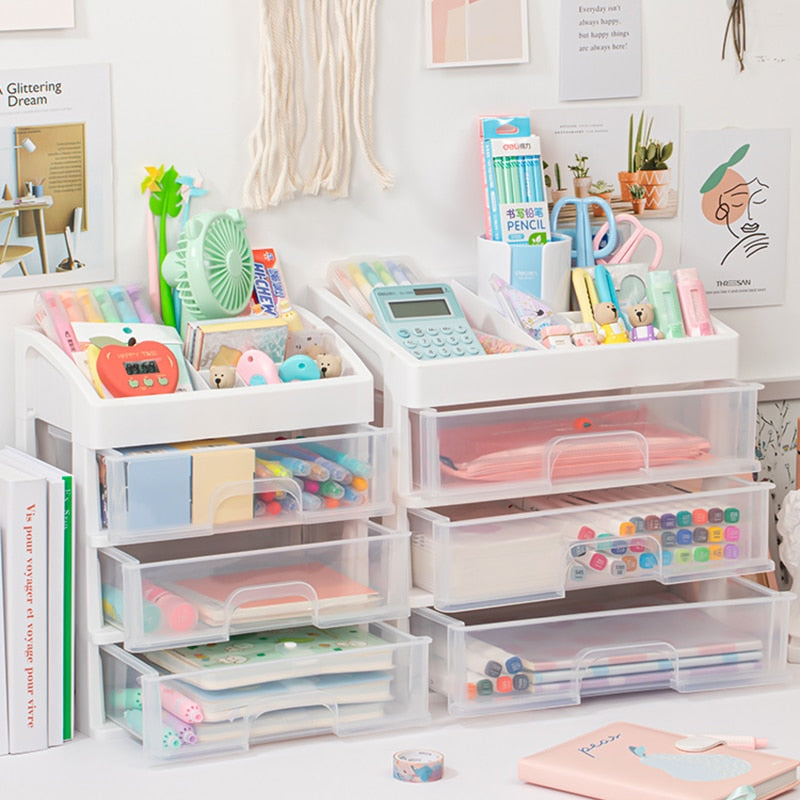 Avtoit | Tidy Tower Desk Organizer Storage Box