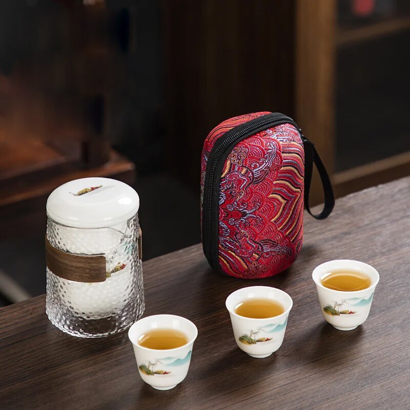 Avtoit | Forest Deer Ceramic Tea Set