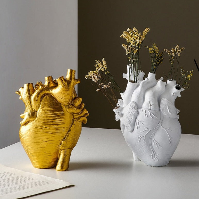Avtoit | Heart Dry Plants Artificial Vase
