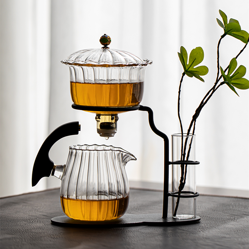 Avtoit | Nature Leaf Magnetic Semi-Automatic Tea Set