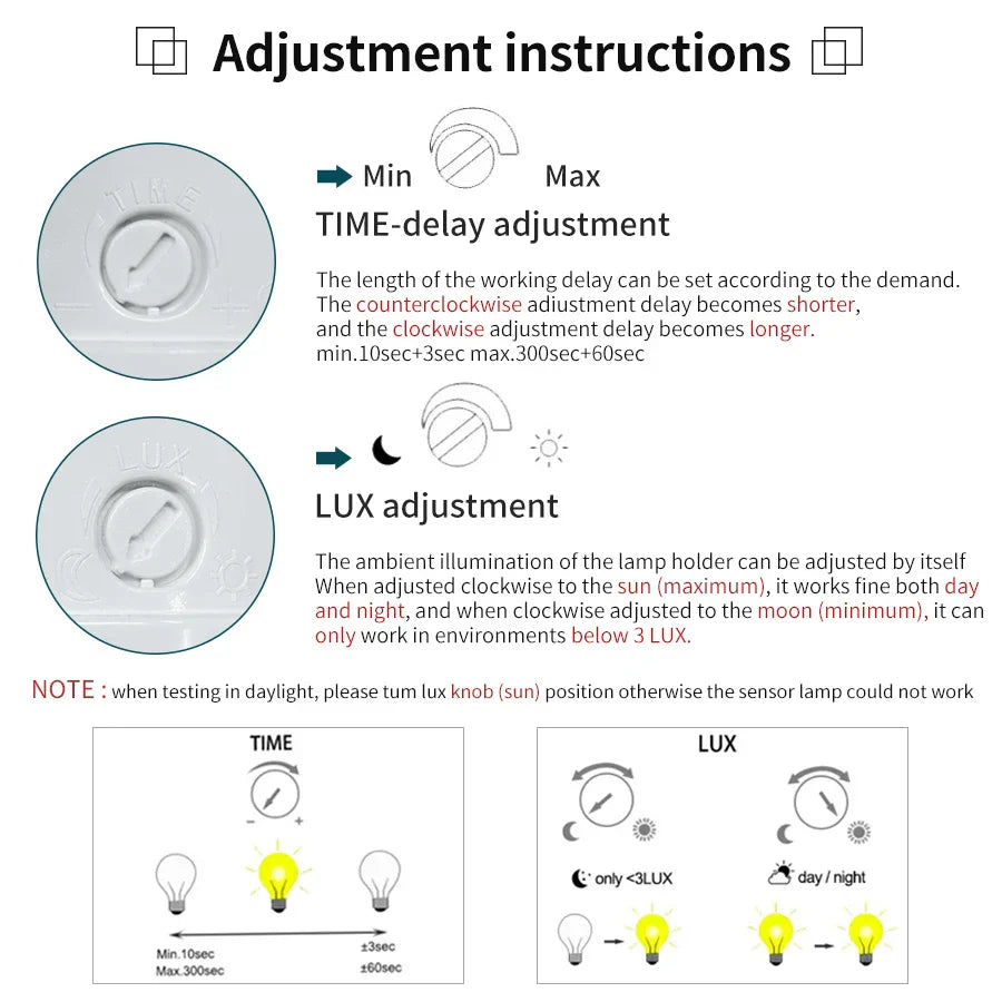 Avtoit | Motion-Activated Adjustable Smart Light Socket