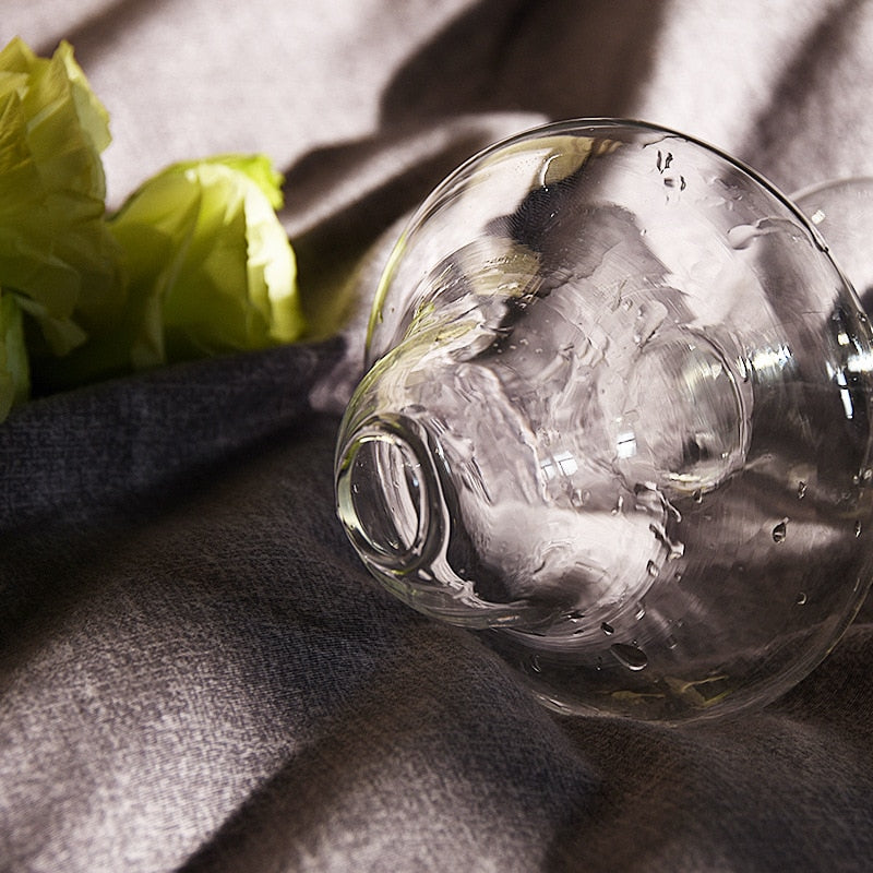 Avtoit | Mushroom Inspired Elegant Glass Vase