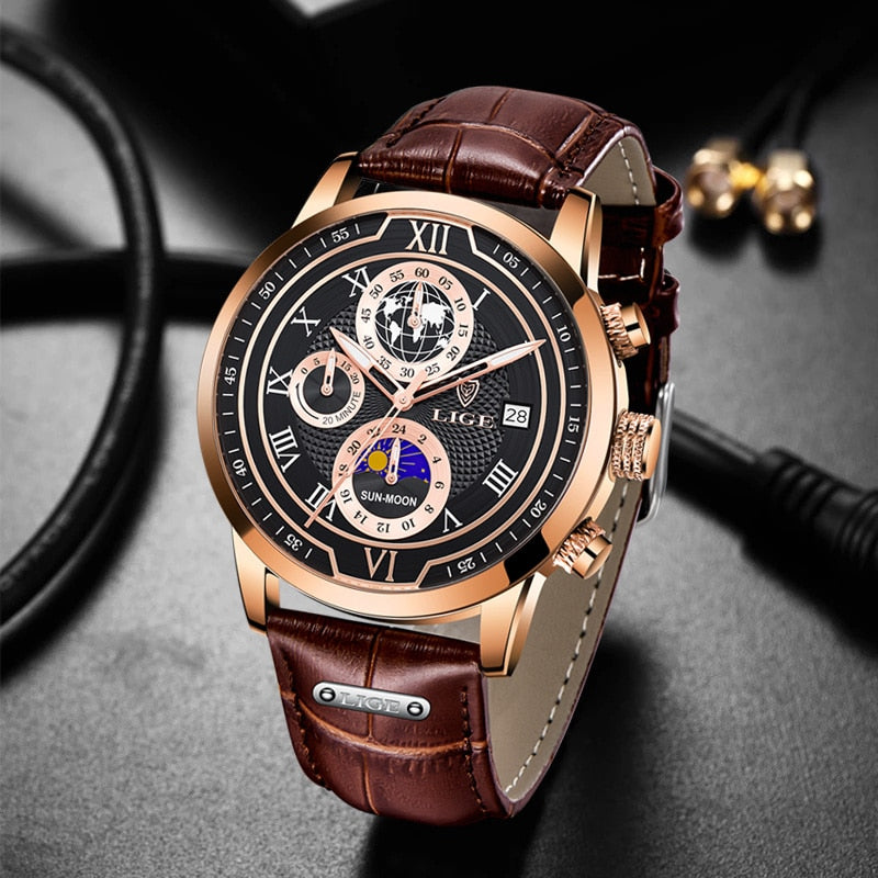 Avtoit | Classic Chronograph Men’s Watch | Stylish & Functional Luxury Wristwatch for Every Occasion