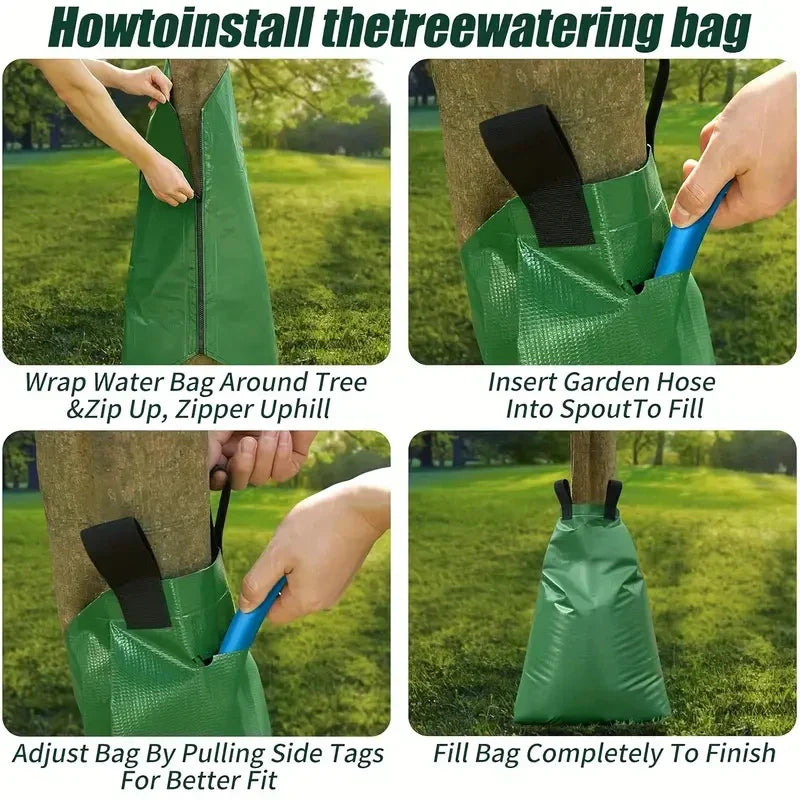 Avtoit | AquaTree| Reusable Tree Watering Bag | Effective Drip Irrigation