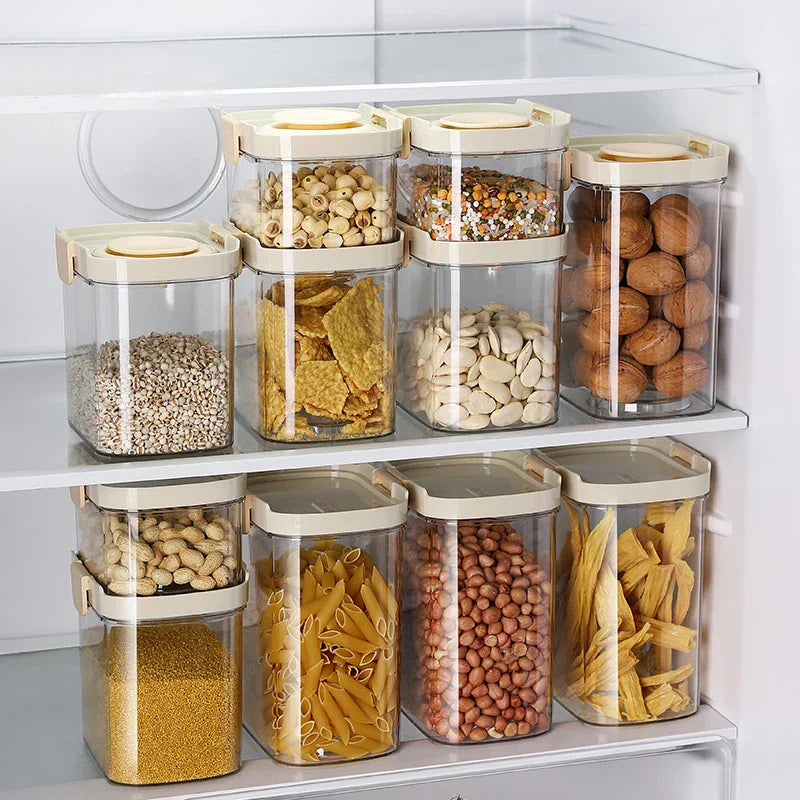 Avtoit | Stackable Transparent Snap-Lock Storage Box